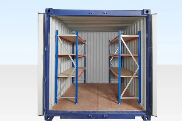 Adjustable, Heavy Duty Two Tier Racking For Rear Of Container - Image 2