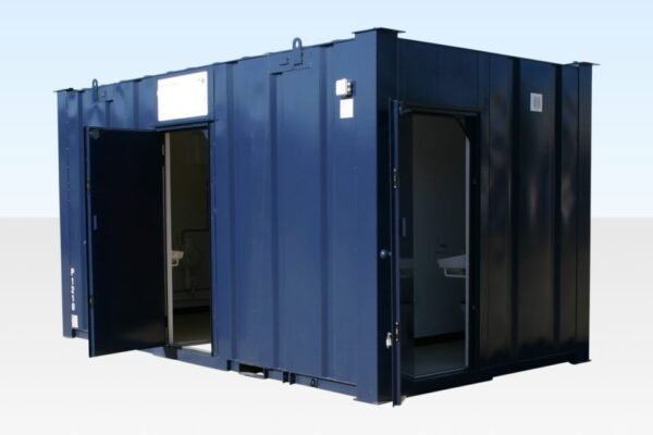 3+1 Steel Toilet Cabin 16Ft x 9Ft - Image 3