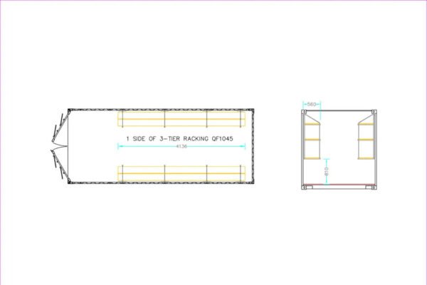 Fastfit Three Tier Racking (Single Bay) - Image 4